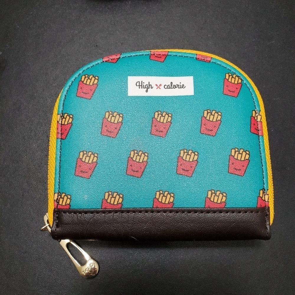 Ding! Fries are Done coin purse Colorful French Fries
